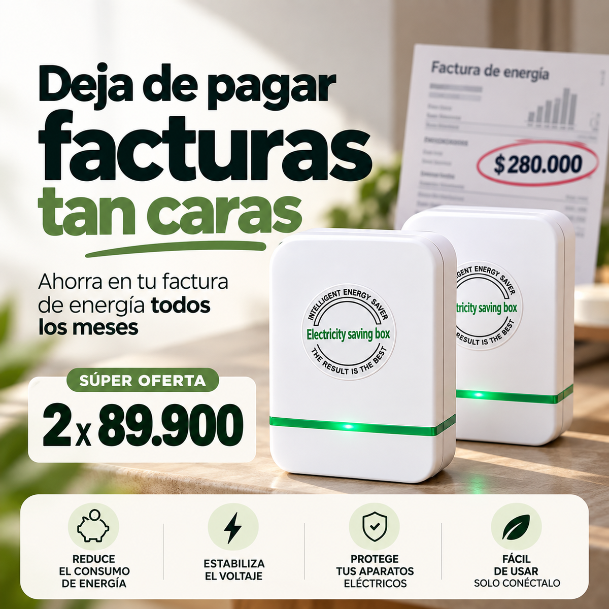 2X1 EN AHORRADORES INTELIGENTES DE ENERGÍA 2026