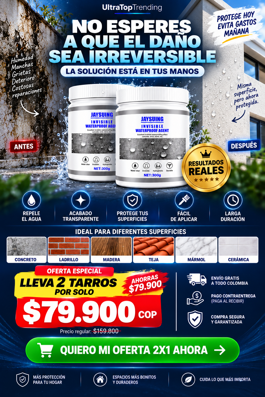 SELLADOR IMPERMEABILIZANTE TRANSPARENTE 2X1 2026