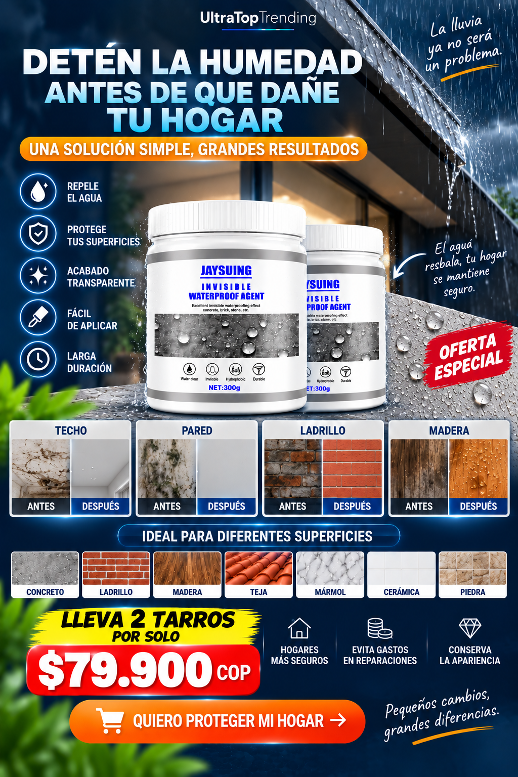 SELLADOR IMPERMEABILIZANTE TRANSPARENTE 2X1 2026