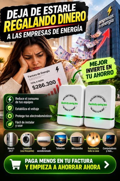 2X1 EN AHORRADORES INTELIGENTES DE ENERGÍA 2026