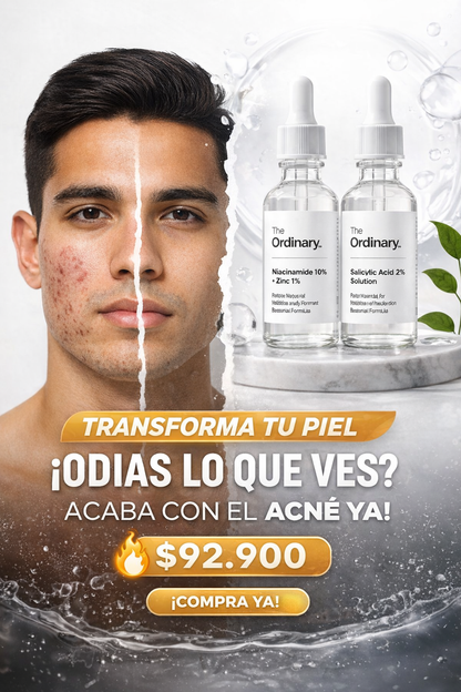 Glow Up Duo: Niacinamida + Ácido Salicílico